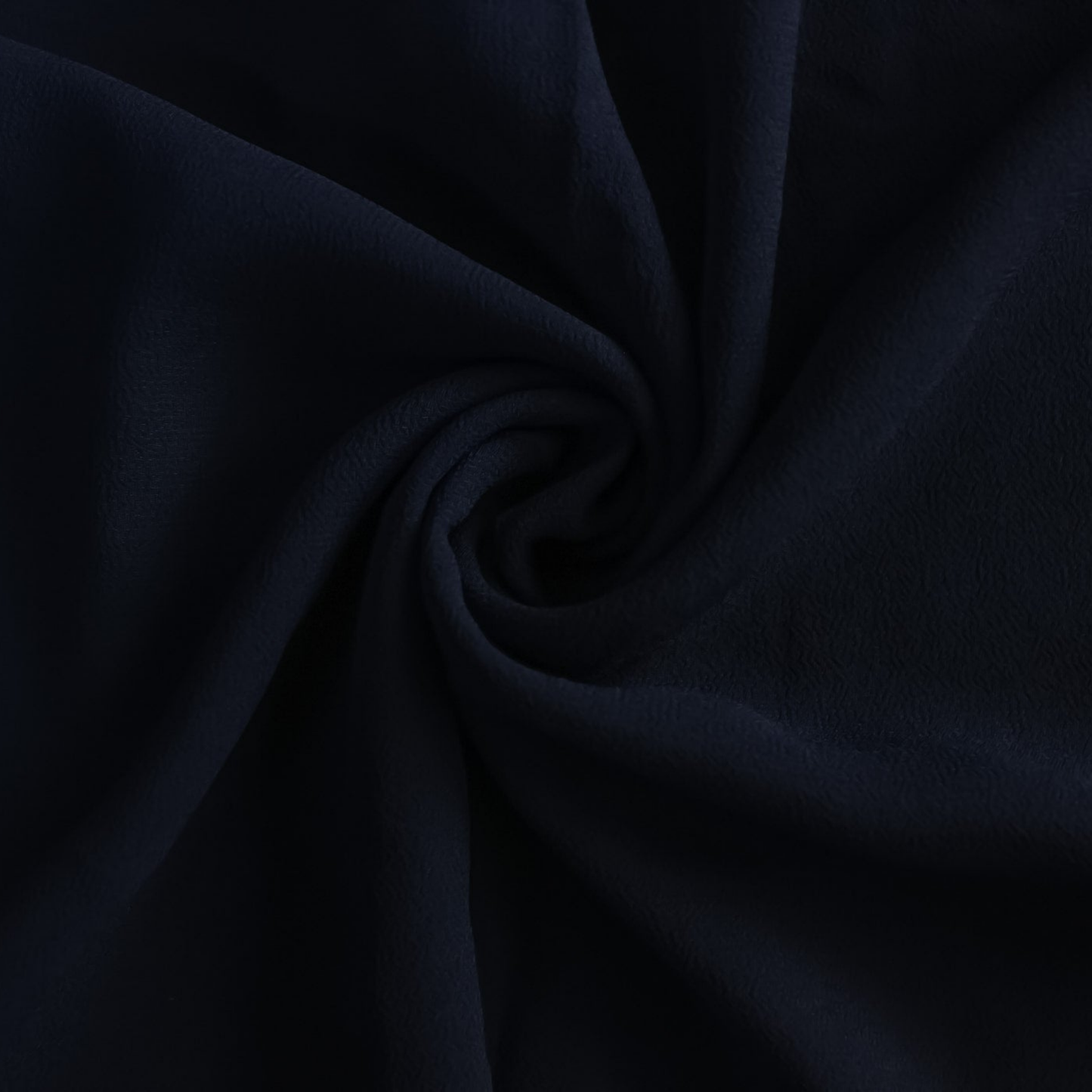 Georgette - Dark Navy Blue