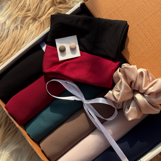 6 Hijabs Box Deal